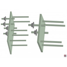 Закладная деталь М4-7 серия 1.400-6/76