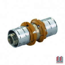 Муфта латунная MLC Дн 40 пресс Uponor Финляндия