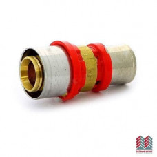 Муфта переходная латунная 1651G Дн 32х20 пресс TIEMME Италия