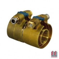 Муфта зажимная латунная Wipex Дн 25х2,3 Ру6 Uponor Финляндия