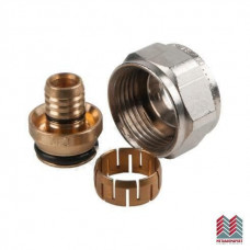 Евроконус латунный никель Flex-X Дн 16х2,0х3/4" Uponor Швеция
