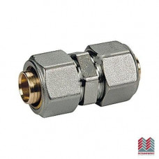 Муфта латунная R560AM Дн 16 обжим Giacomini Италия